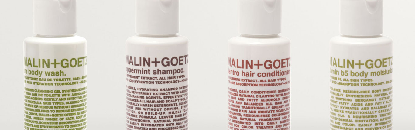 malin + goetz products